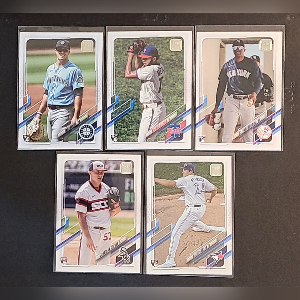Topps MLB Short Print Photo Variation Rookie MLB Baseball Cards Estavan Florial